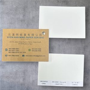 Uncoated PE Art Card